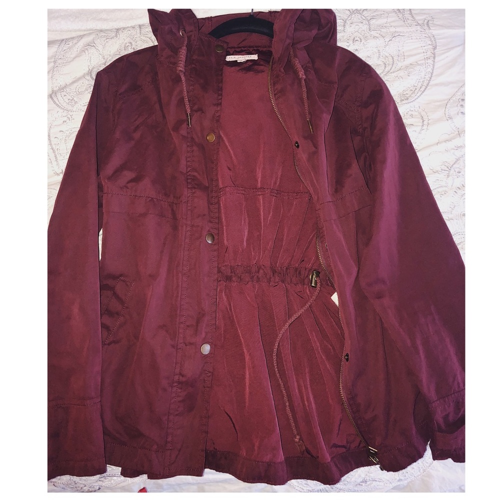Red jacket